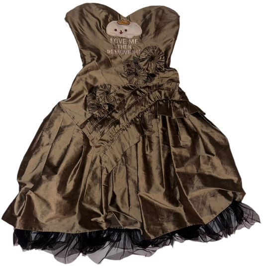 Love me then remove me party dress S