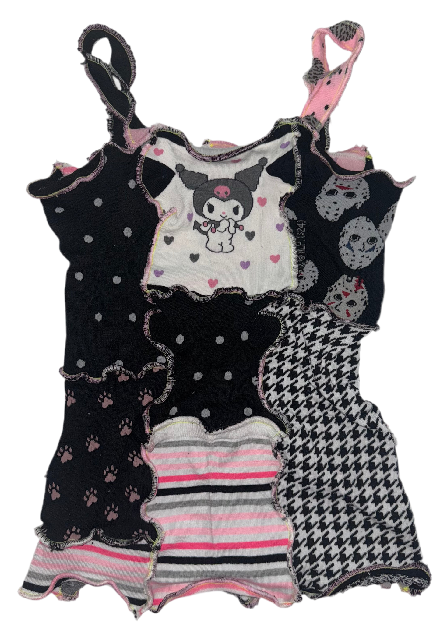 Kuromi sock tank L