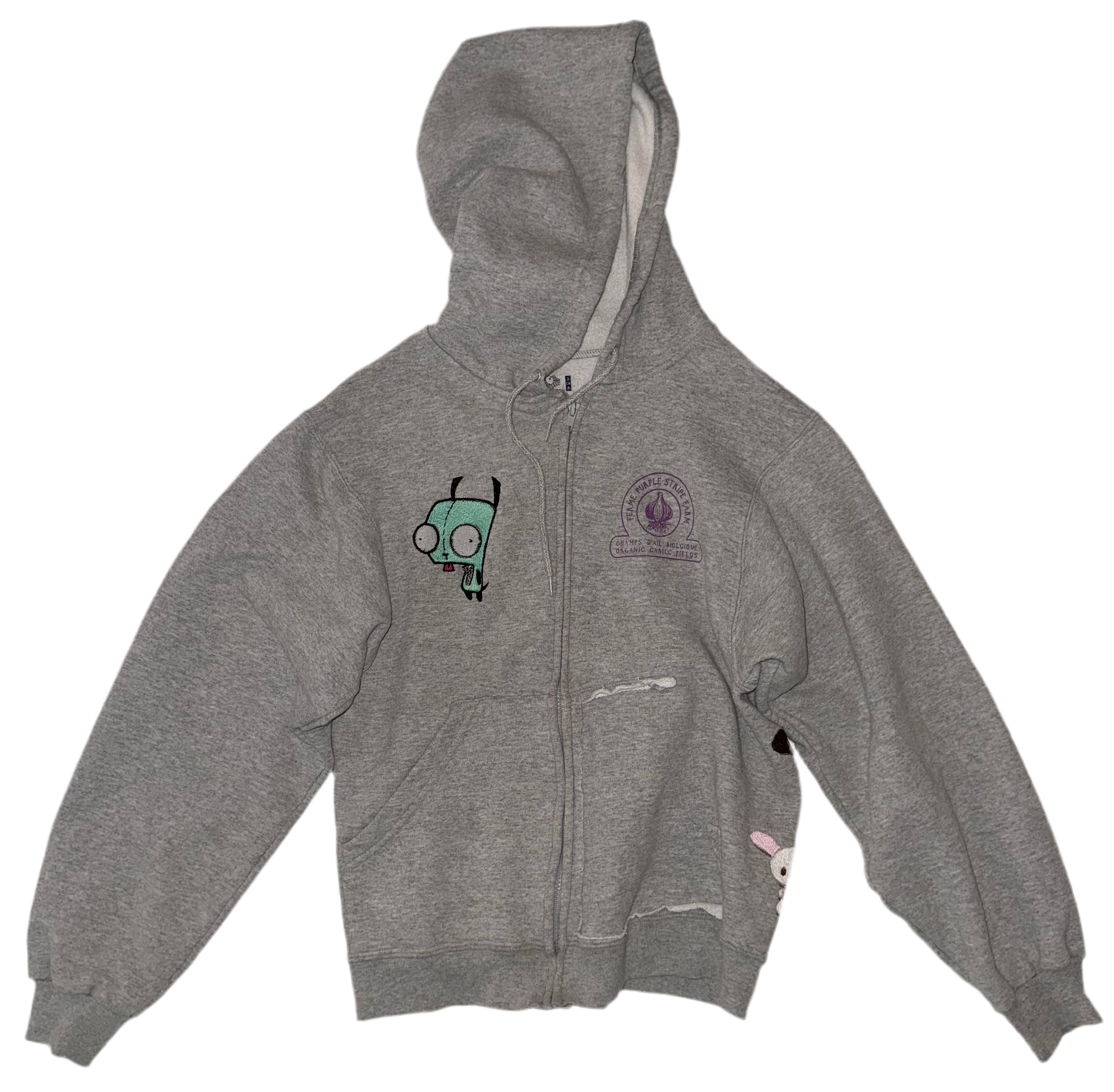 A garlic happy farm hoodie S