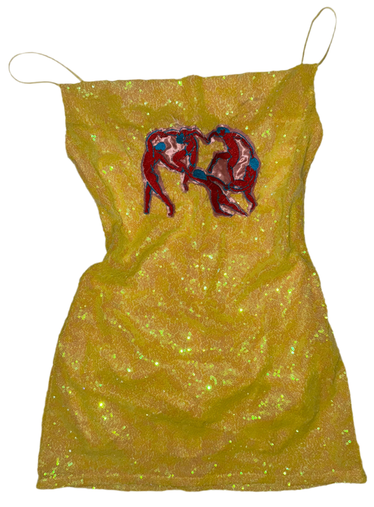 Matjsse dancers sequin dress S