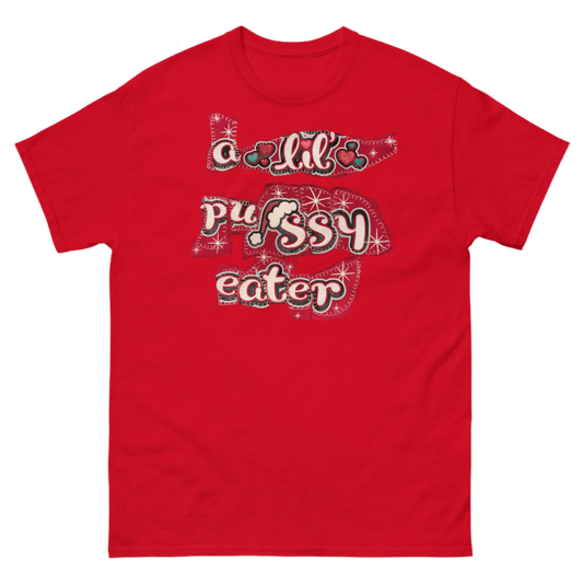 a lil pussy eater replica t shirt