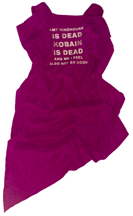 Any winehouse is dead silk ACNE dress M