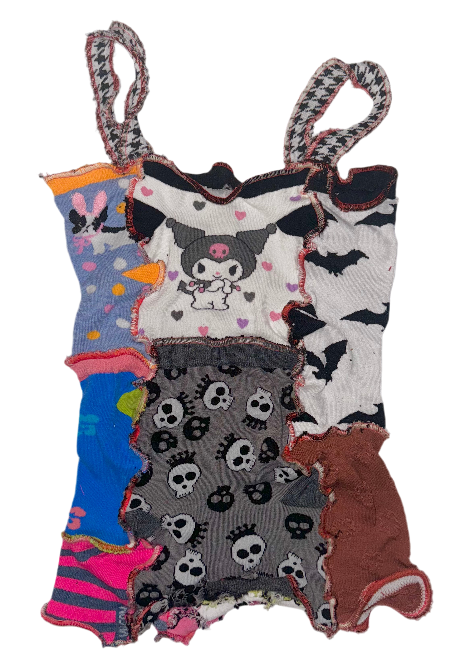 Kuromi sock tank top S