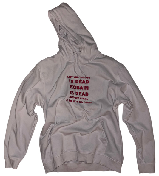 Amy winehouse is dead hoodie 2XL
