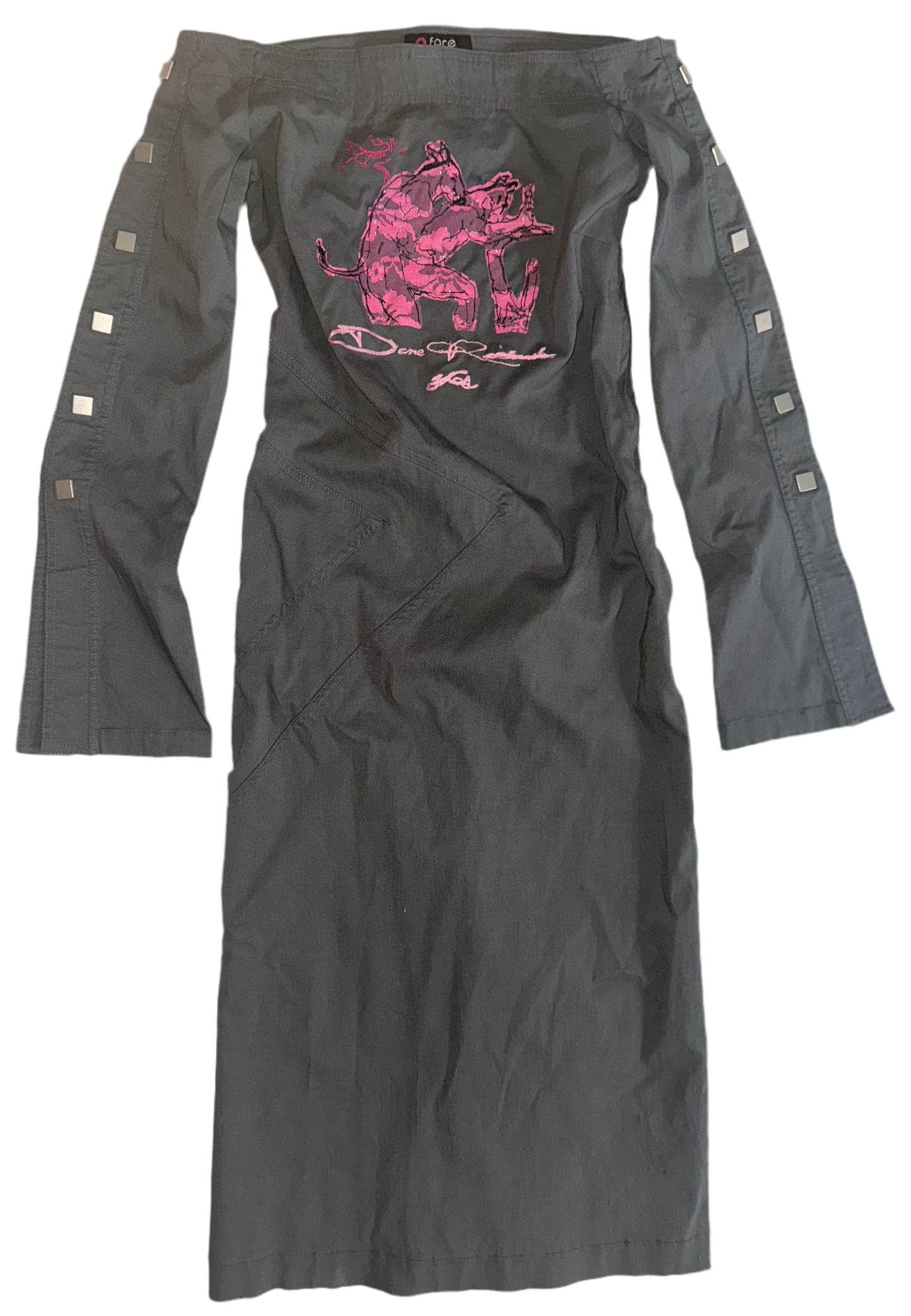 Horse lick maneuver dress S