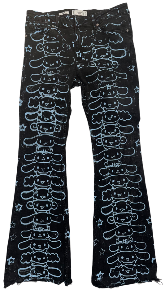 Cinnamavirus denim pants 10
