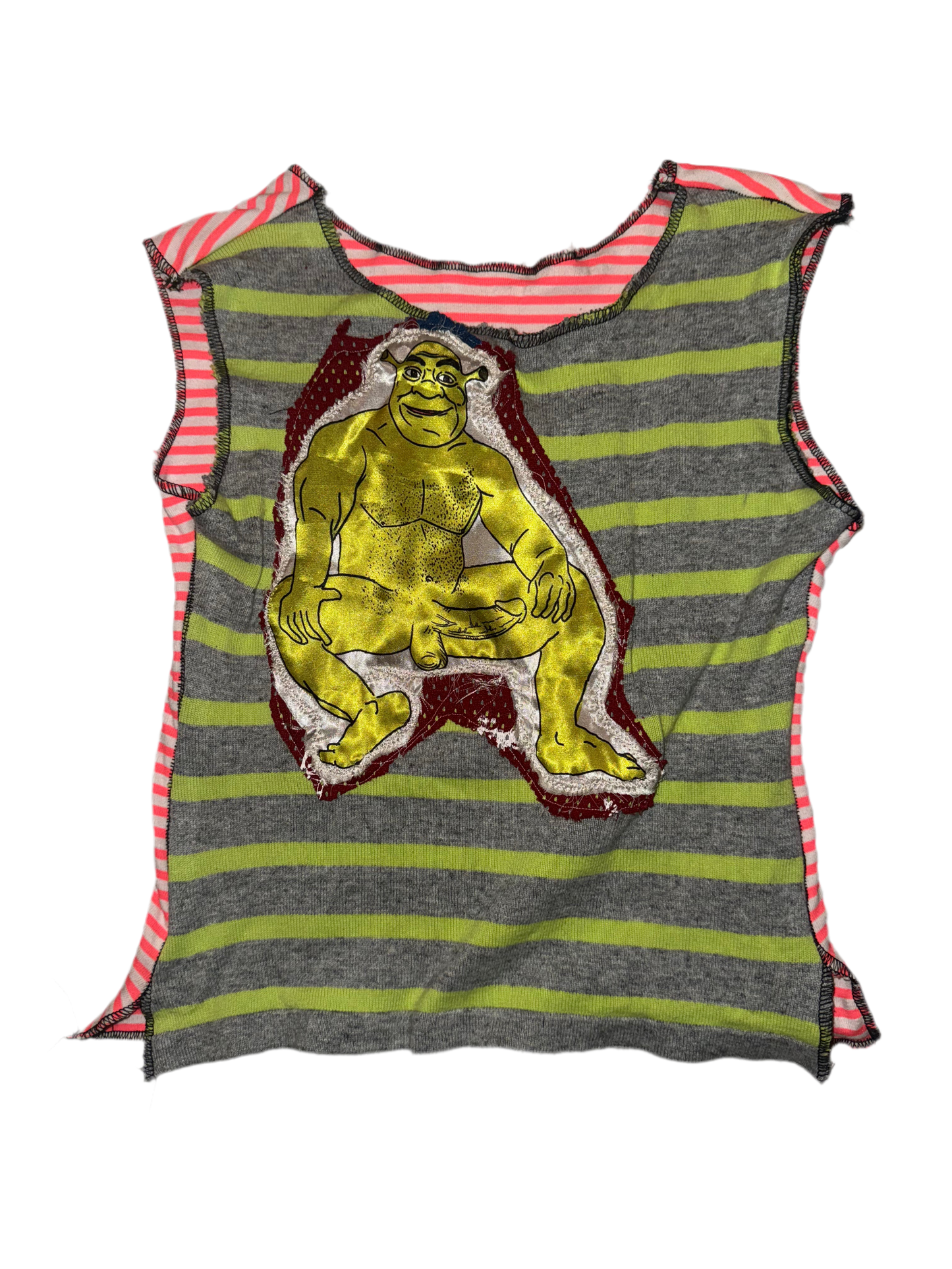 Nude ogre sleeveless top S