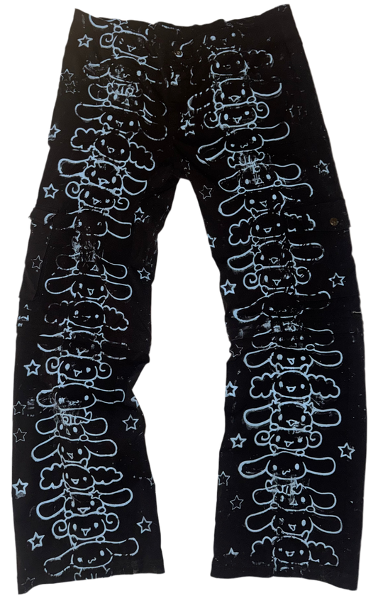 Cinnamavirus athletic convertible flared pants 10