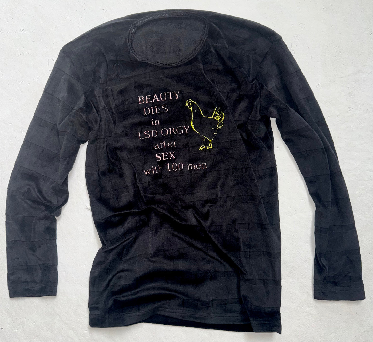 Beauty dies is lsd orgy long sleeve top M