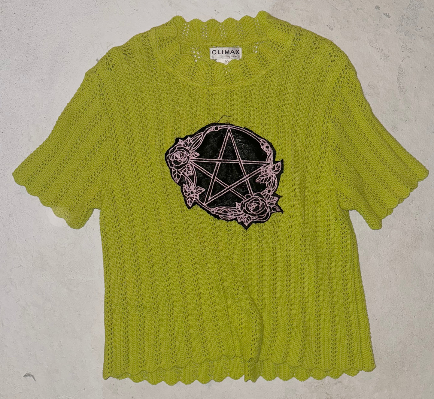 Pentacle knit top L