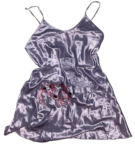 Matjsse dancers silky dress L