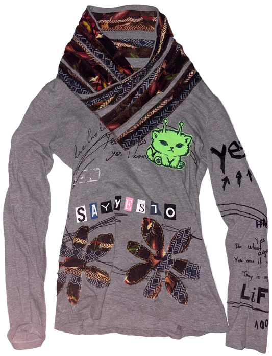 Meawlien long sleeve top S