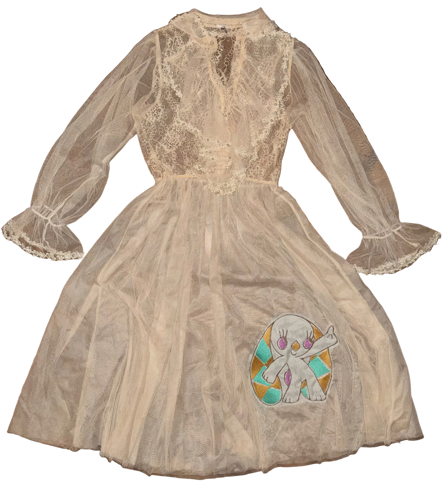 Hungry bunny sheer dress S