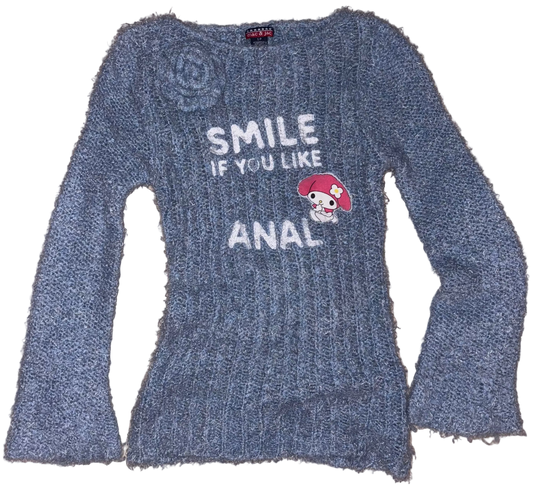 Smile if you like anal sweater S