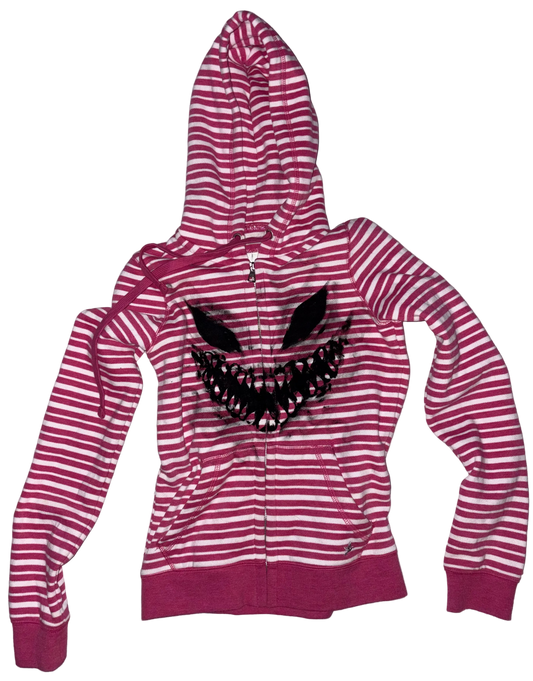 Hand painted demon hoodie XS