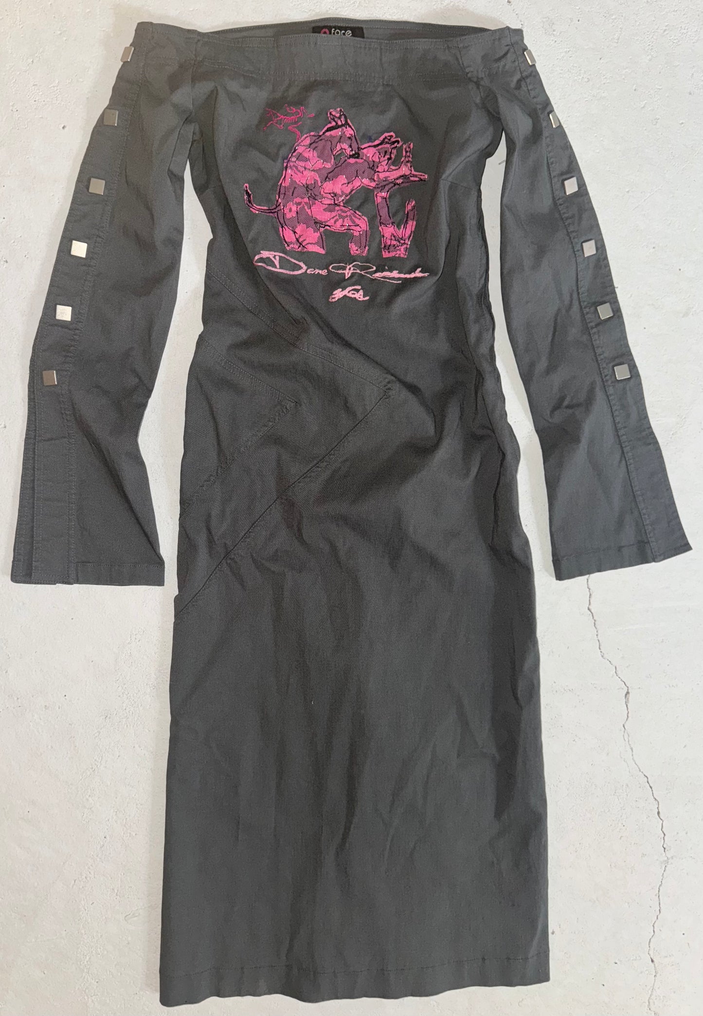 Horse lick maneuver dress S