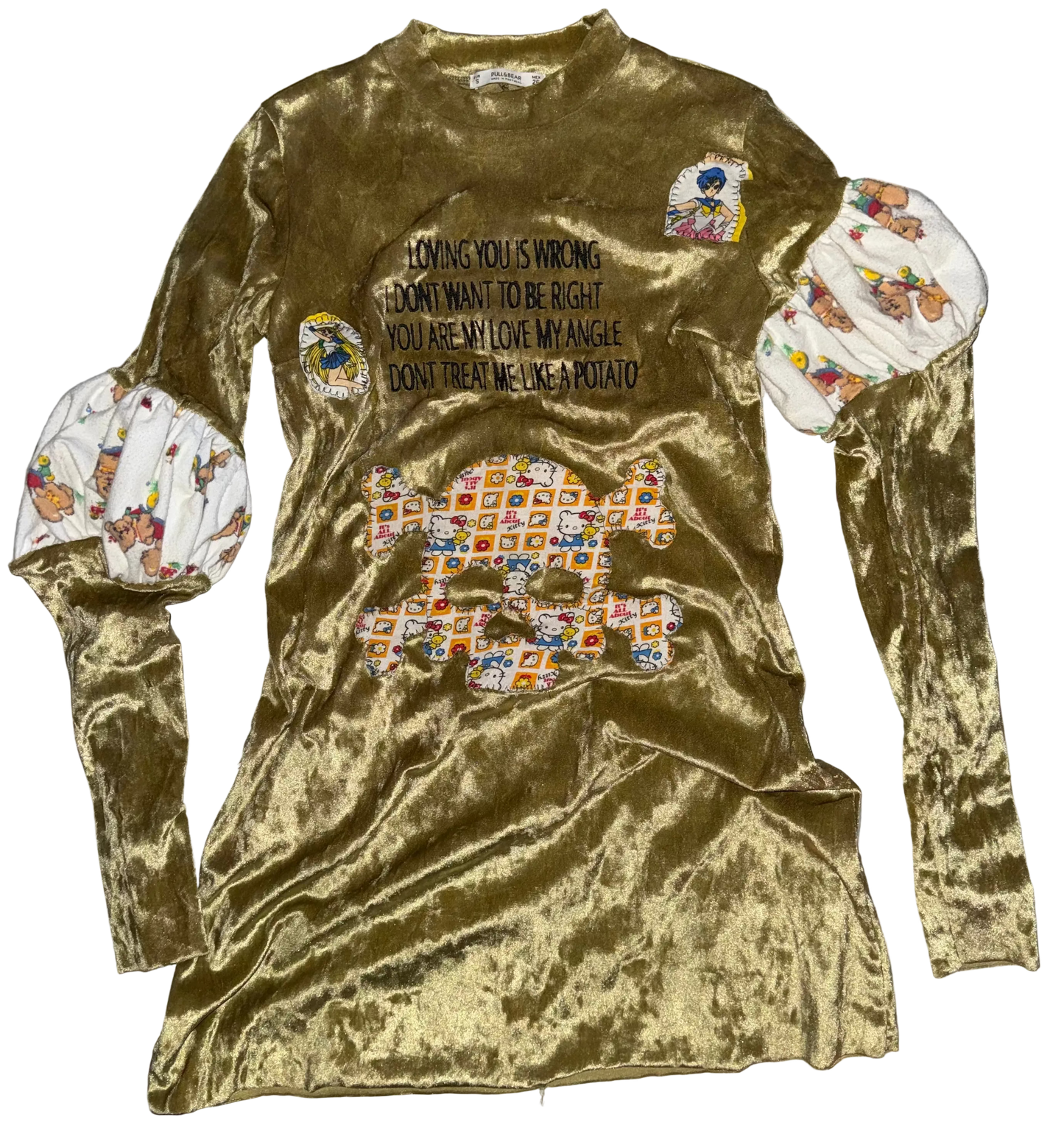 Loving you in wrong dont treat me like a potato magical girls asymmetrical poofs dress S