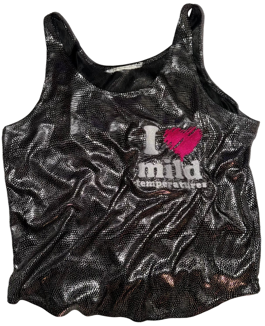 I ❤️ MILD temperatures shiny tank S