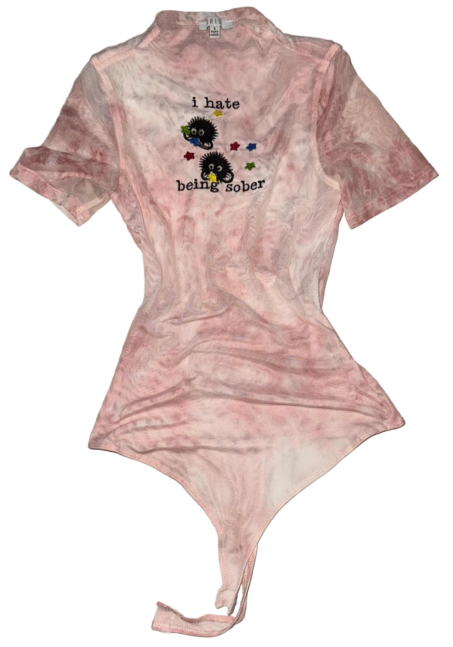 I hate being sober body suit S