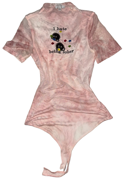 I hate being sober body suit S