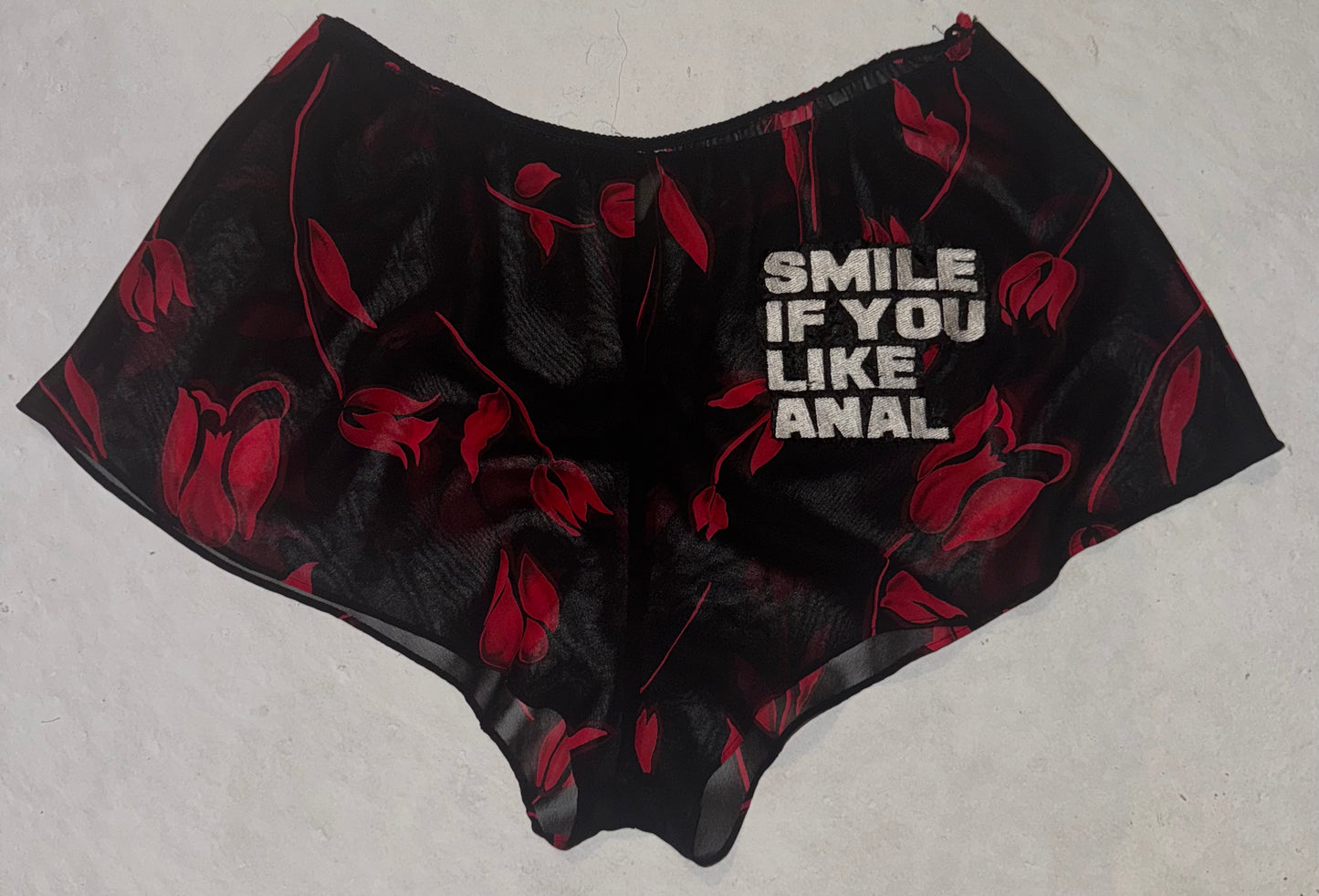 Smile if you like anal sheer shorts XL