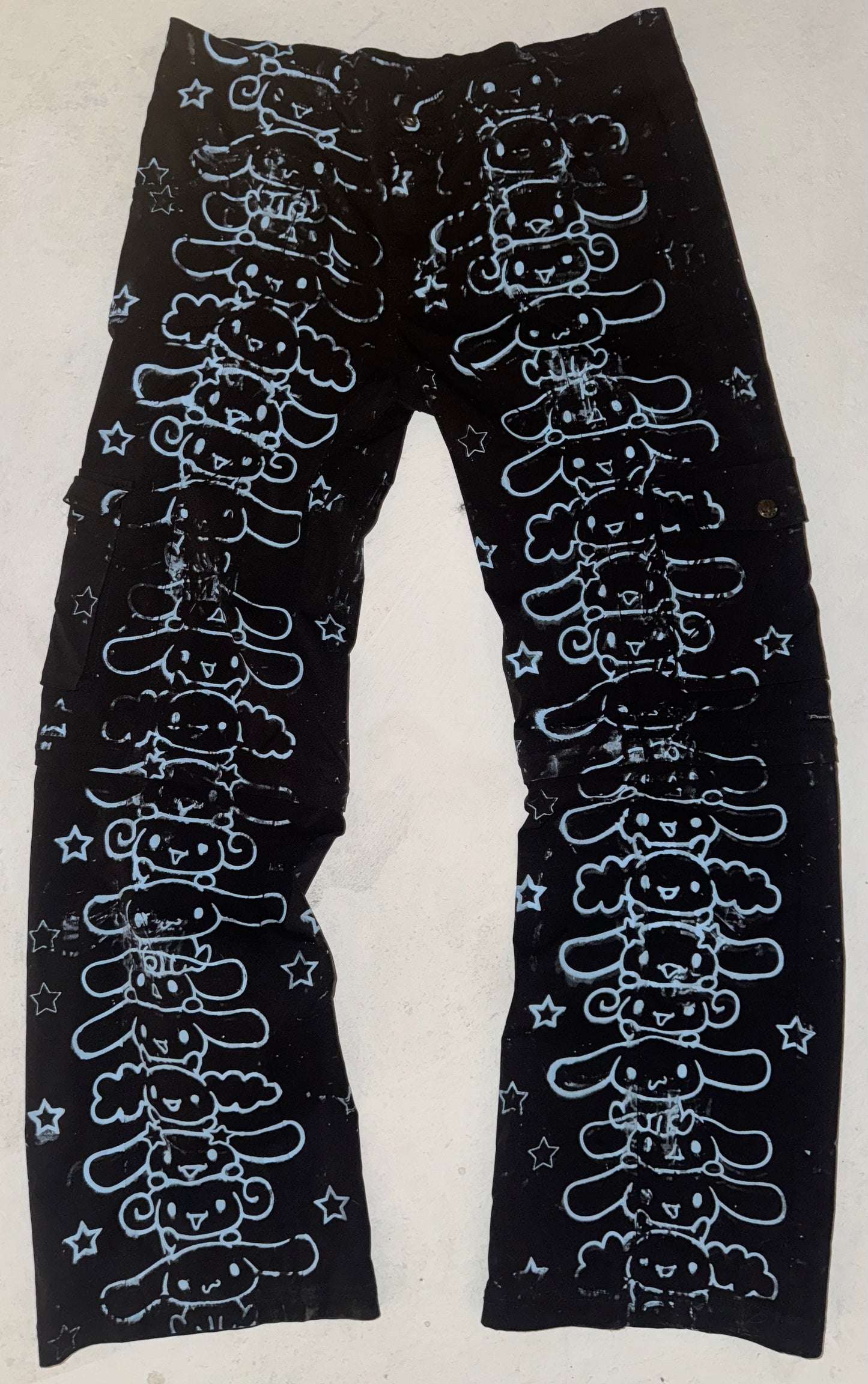 Cinnamavirus athletic convertible flared pants 10