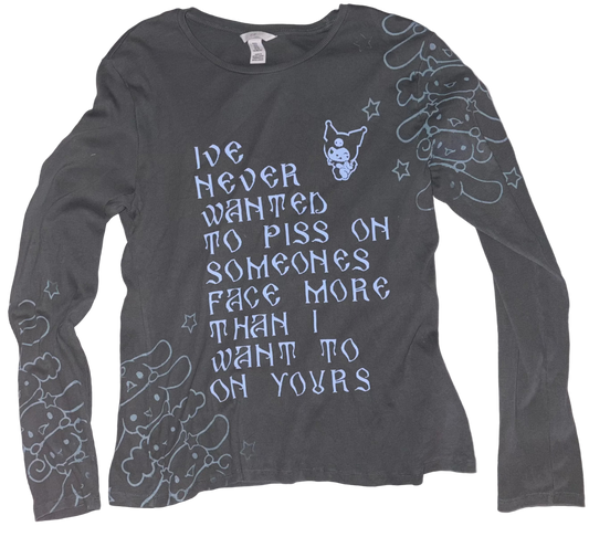 I’ve never wanted to piss long sleeve top L
