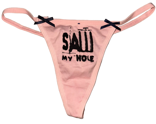 SAW my hole thong XL