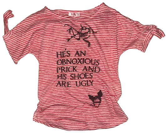 He’s an obnoxious prick top S