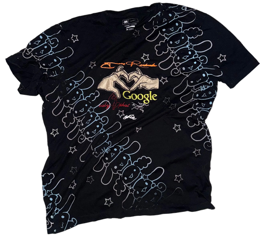 Cinnamavirus hand hart t shjrt XL