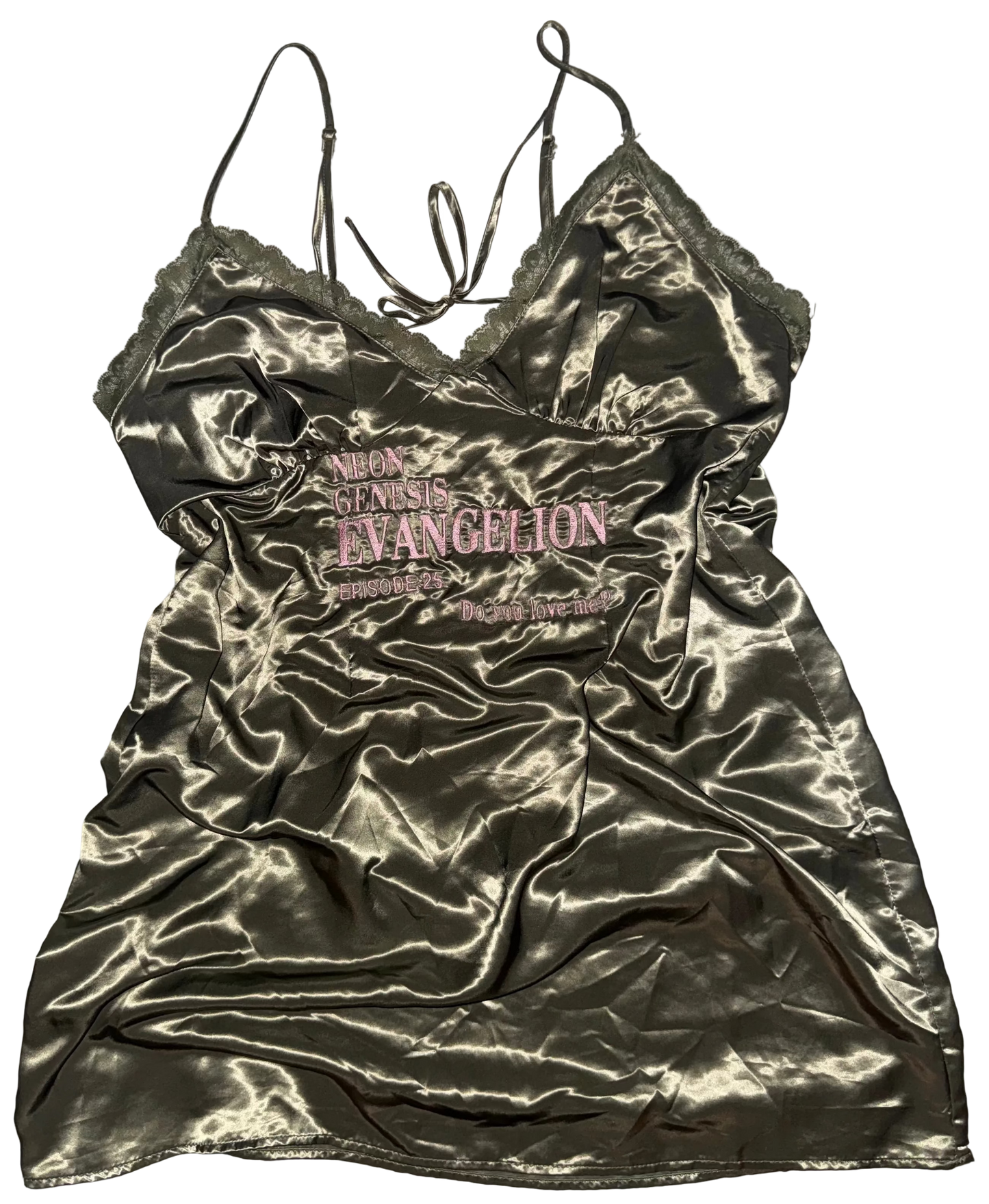 End of evangelion silky dress L