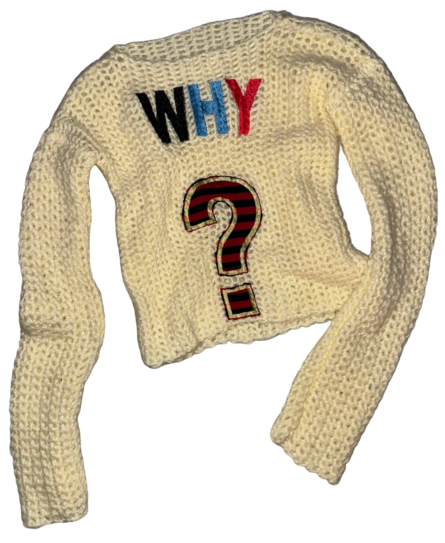Why ? Knit sweater S