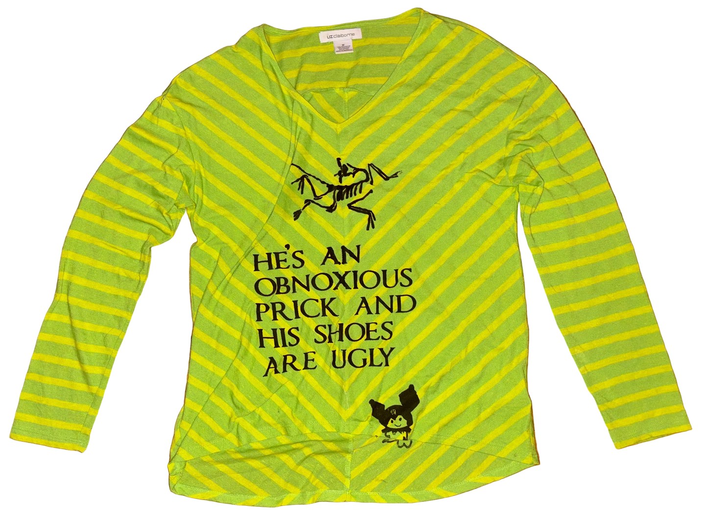 Obnoxious shoes top M