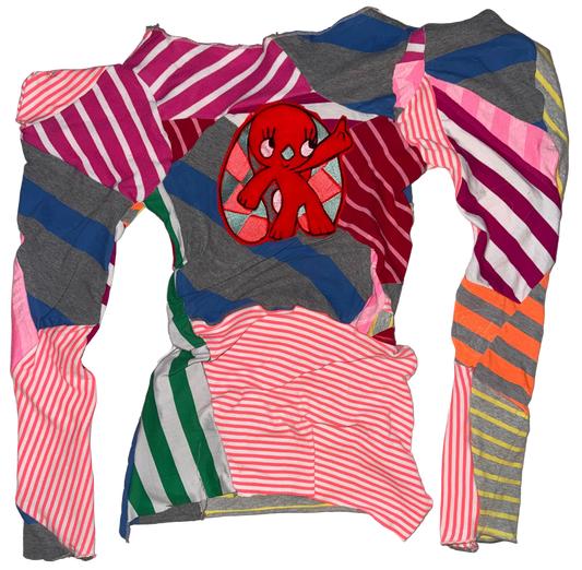 Hungry bunny patchwork dress M