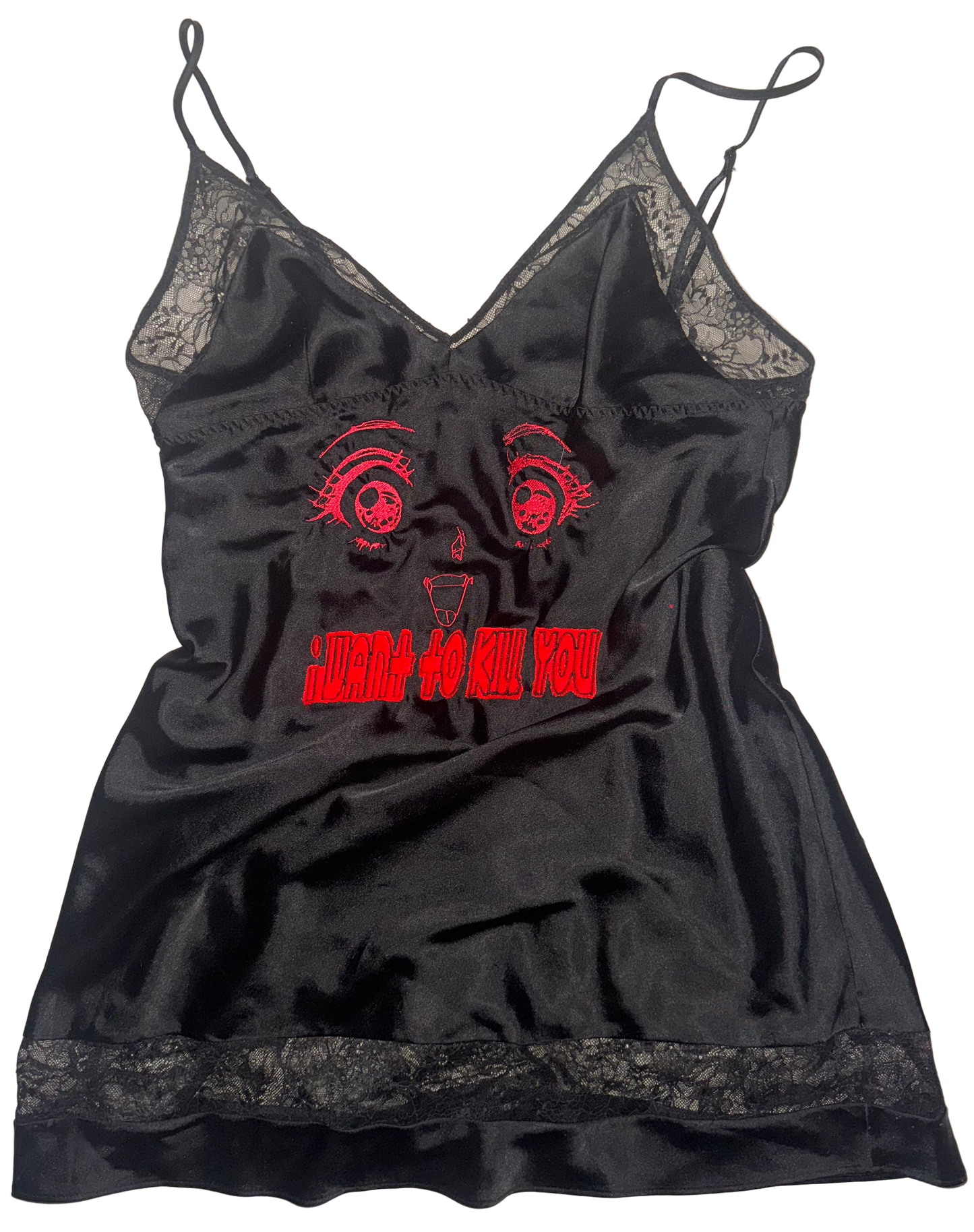 I want to kill you silky dress L