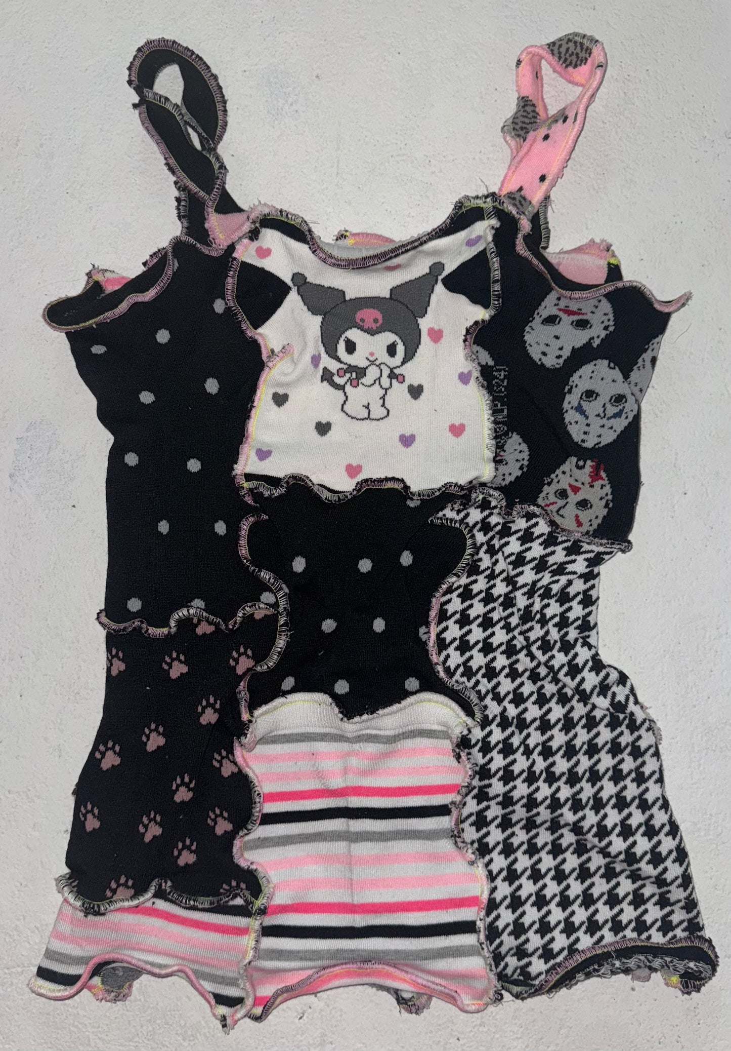 Kuromi sock tank L