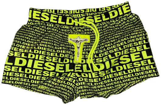 Jesus Christ hidden pocket shorts S