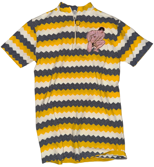 Nude man vintage top M