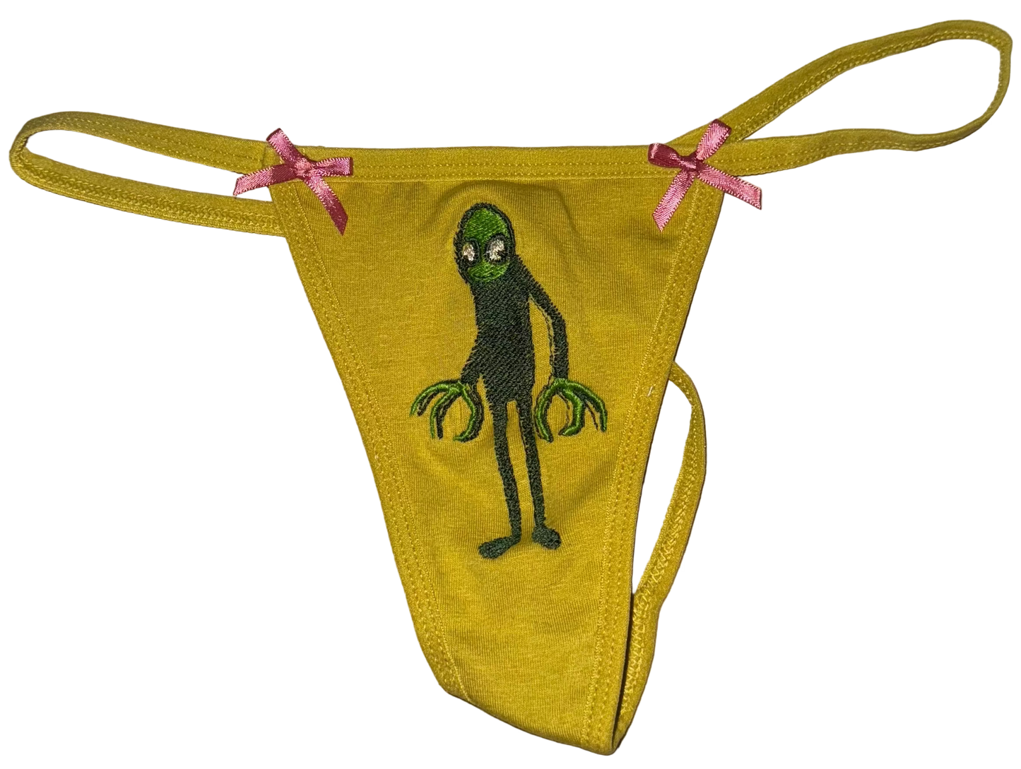 Solid finger thong XL