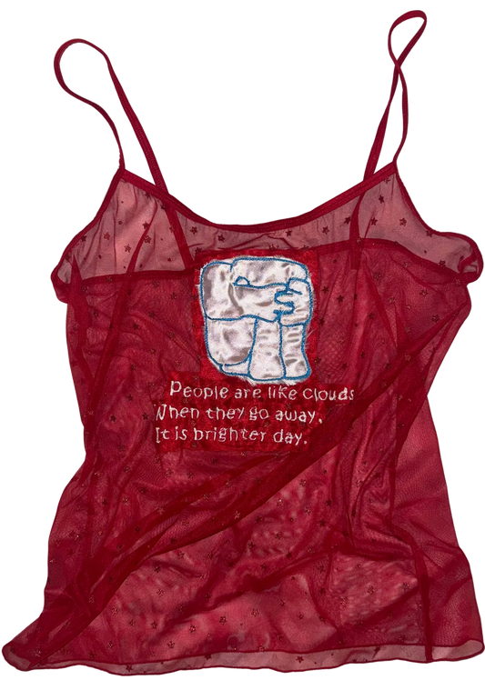 Some people are like clouds sheer tank M