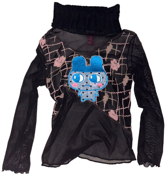 Traumagotchi sheer top M