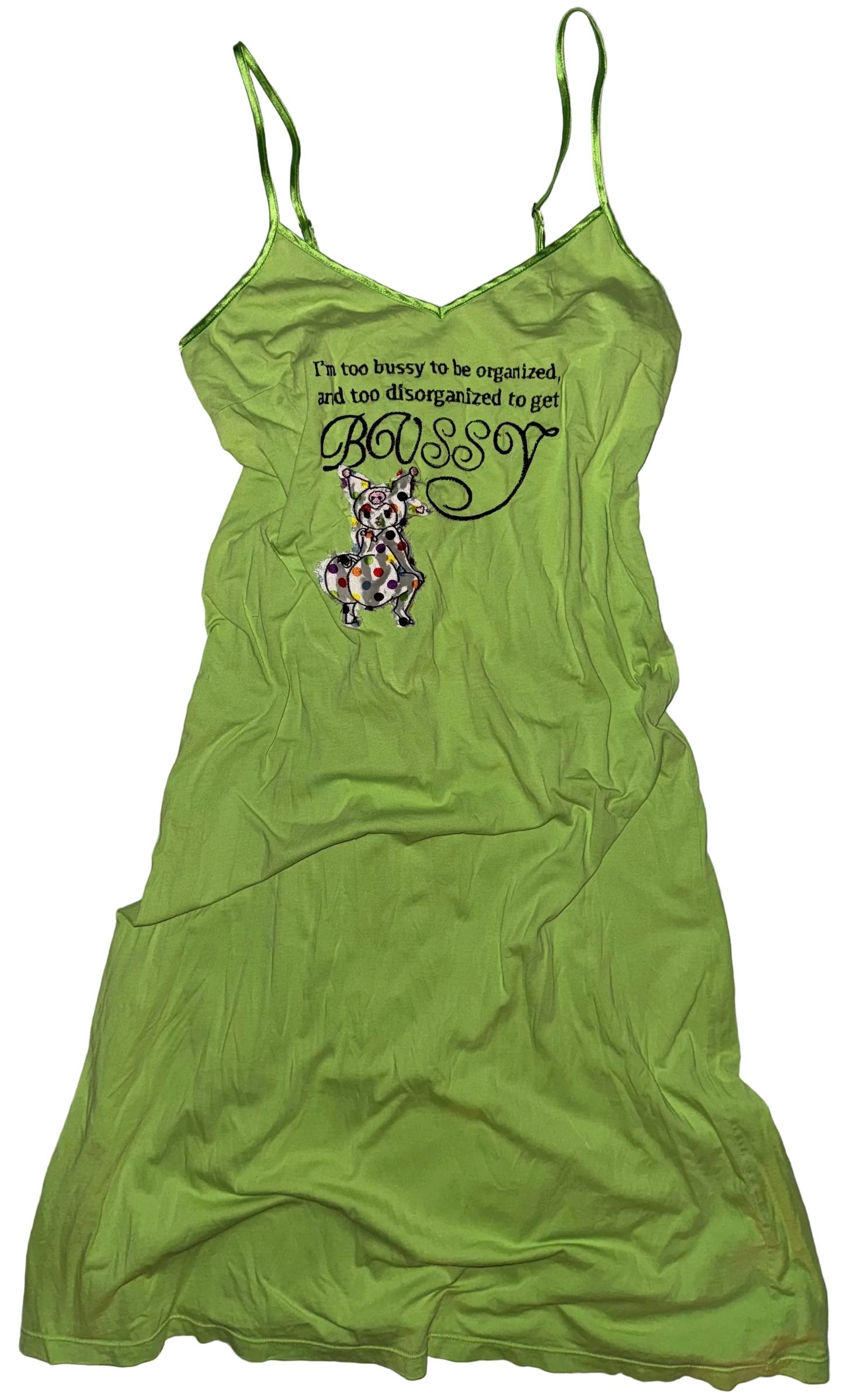 Too bussy to be organized dress M