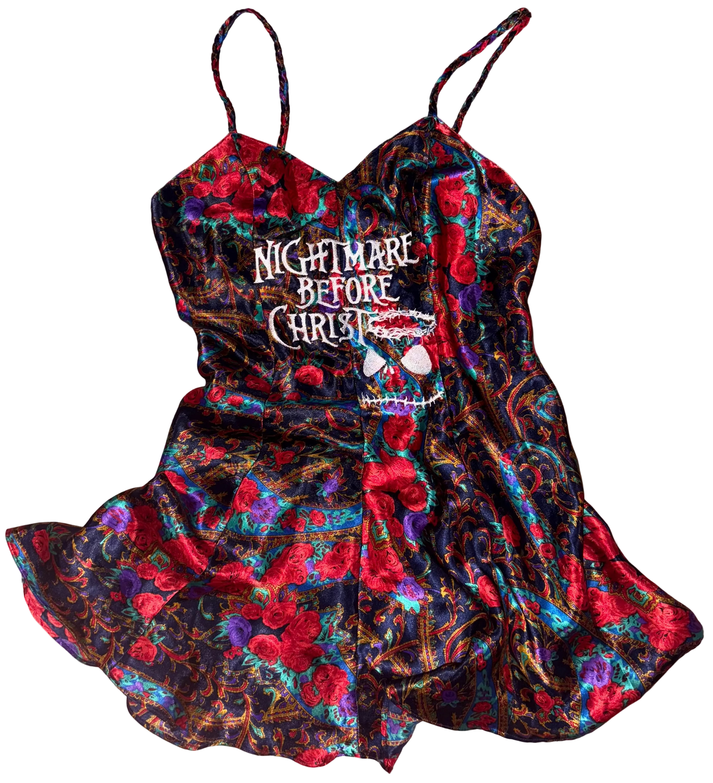 Nightmare before Christ silky dress M