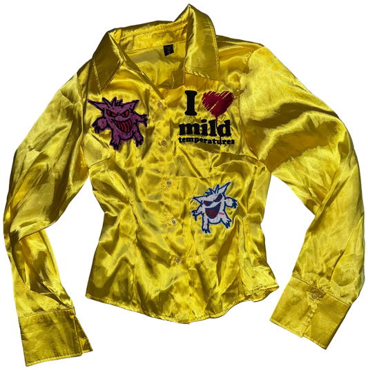 I ❤️ mild temperature blouse S