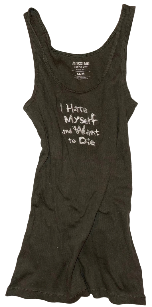 I hate myself and want to die tank M