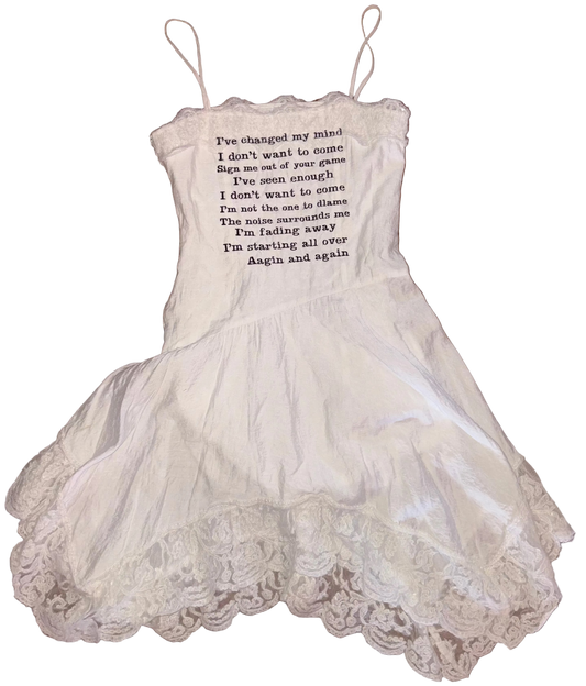 I’ve changed my mind dress S