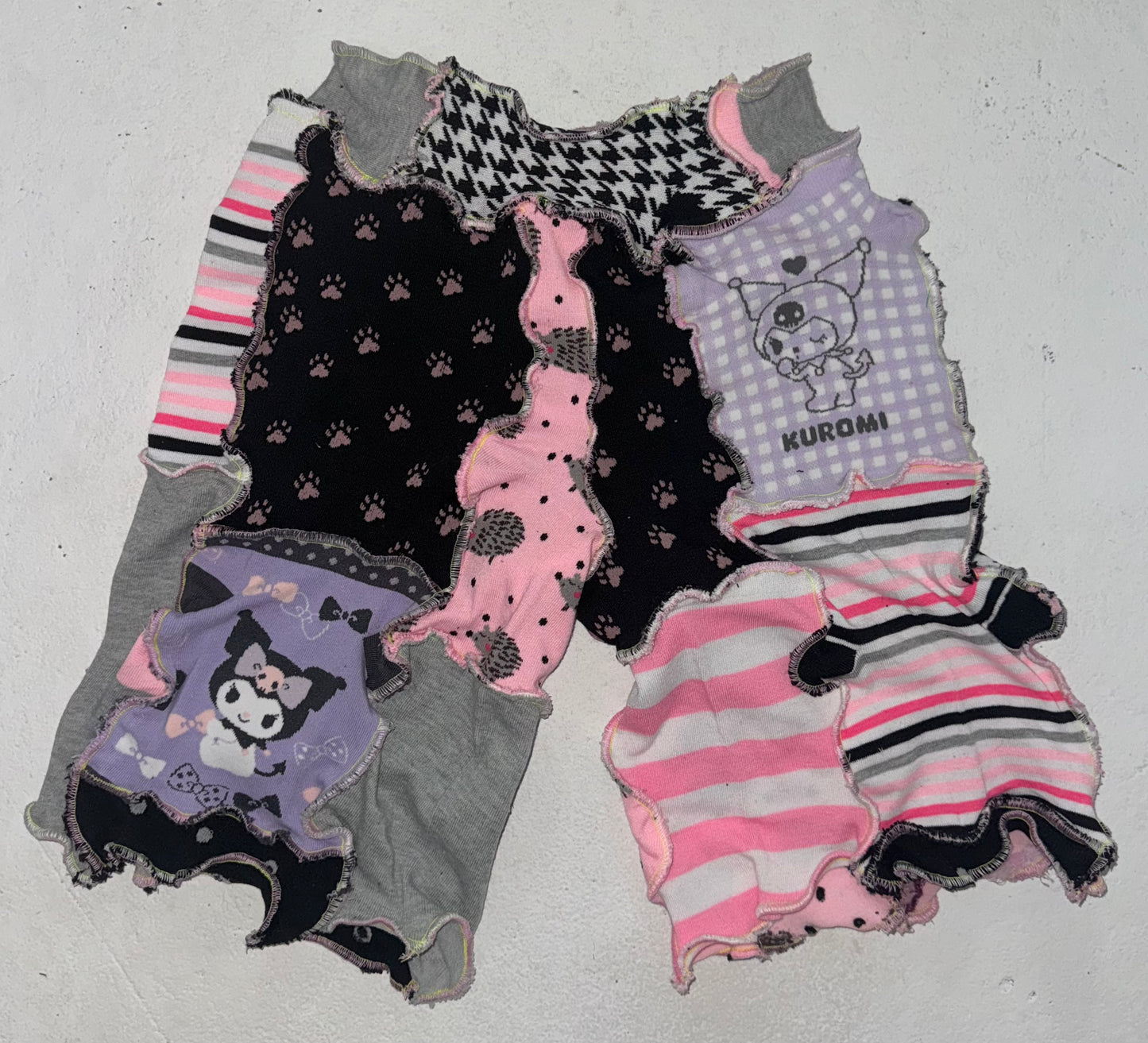 Kuromi sock shorts S