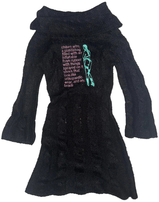 Chiken wire knit dress S