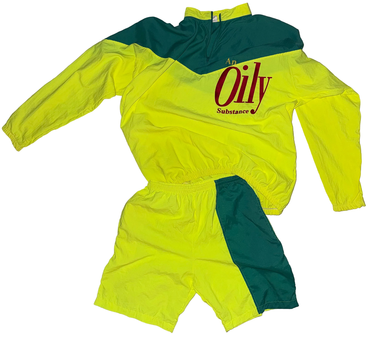 An oily substance set S