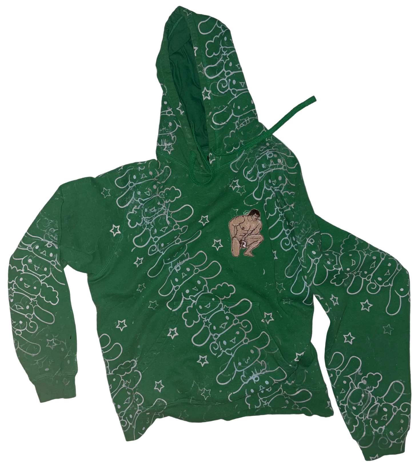 Nude man Cinnamavirus hoodie XL